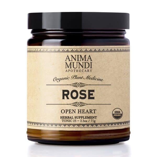 Anima Mundi Heart Opening Rose Powder Organic